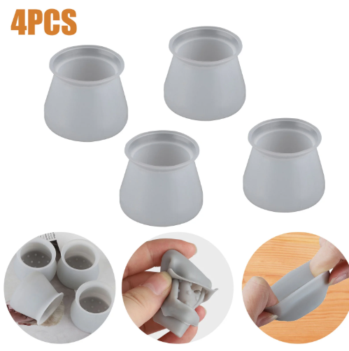 مجموعة حماية ارجل الكرسي من السيلكون