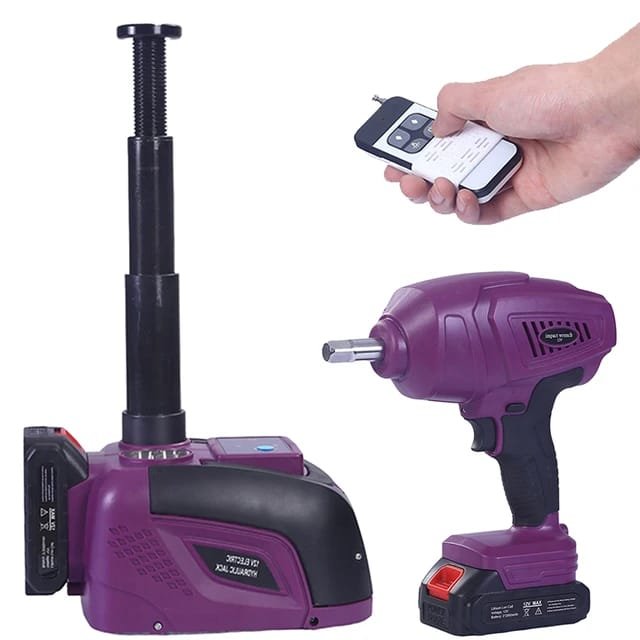 كوريك سياره كهربائي + دريل فك هديه