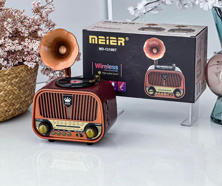 راديو وسبيكر بلوتوث الزمن الجميل