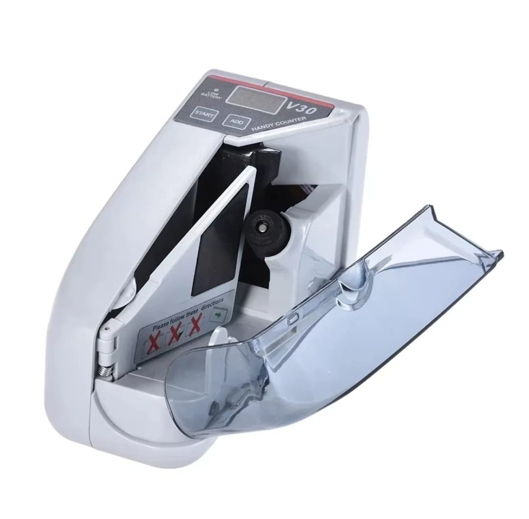 ماكينة عد النقود المحمولة تعمل بالبطاريه