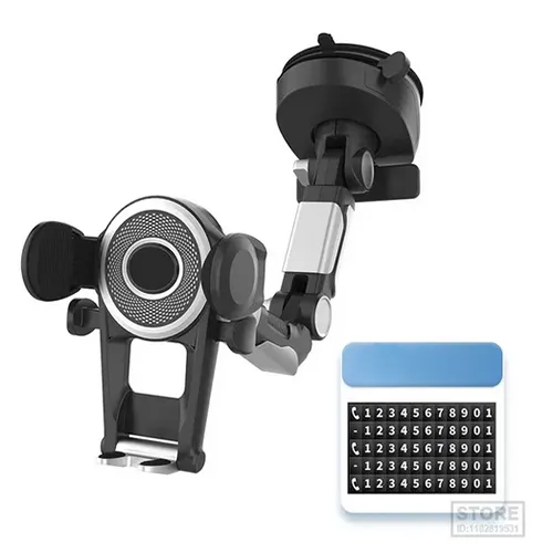 حامل الموبايل 2 في 1 بدوران 360 درجة